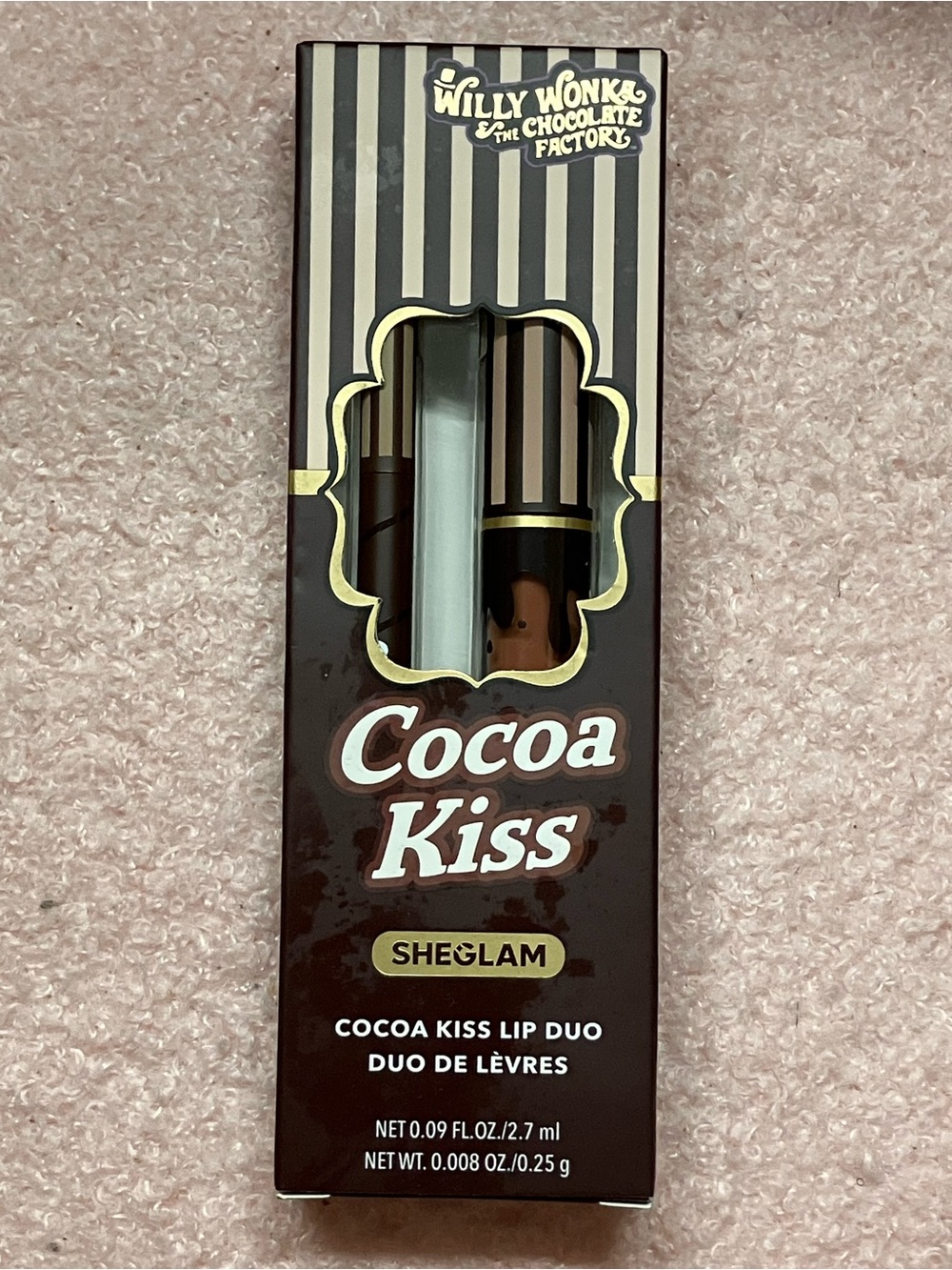 SHEGLAM Cocoa Kiss Lip Duo - Brown Cocoa Kiss Shade
